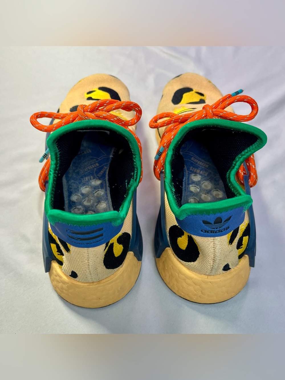 Pharrell X Adidas NMD Human Race Animal Print Cheetah Running Shoes Sneakers 8 - Picture 11 of 15